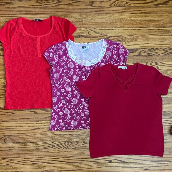 Collection of 6 Red and Pink Women’s Tops
Various sizes see list in description - Picture 13 of 16
